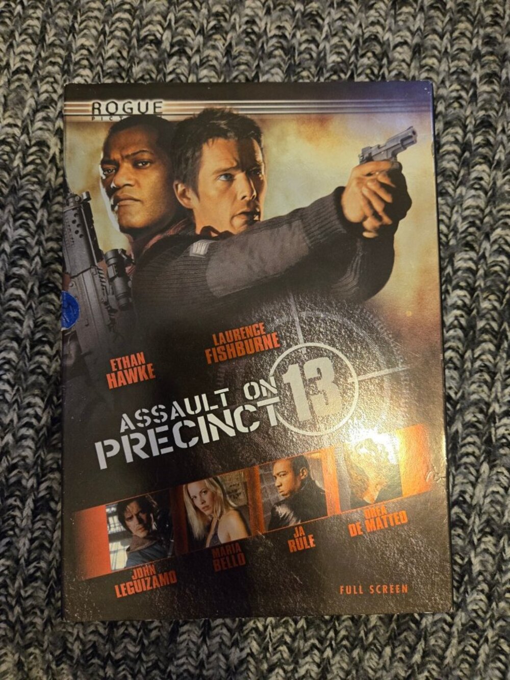 Assault On Precinct 13 Full Screen DVD Ethan Hawke Laurence Fishburne